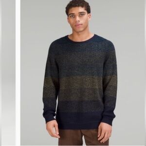 Lululemon textured knit crewneck sweater